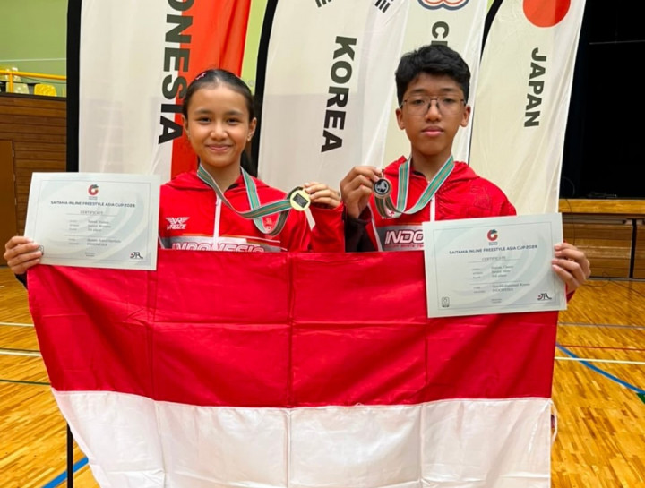 Indonesia Raih Emas dan Perunggu di Saitama Inline Freestyle Asia Cup 2026