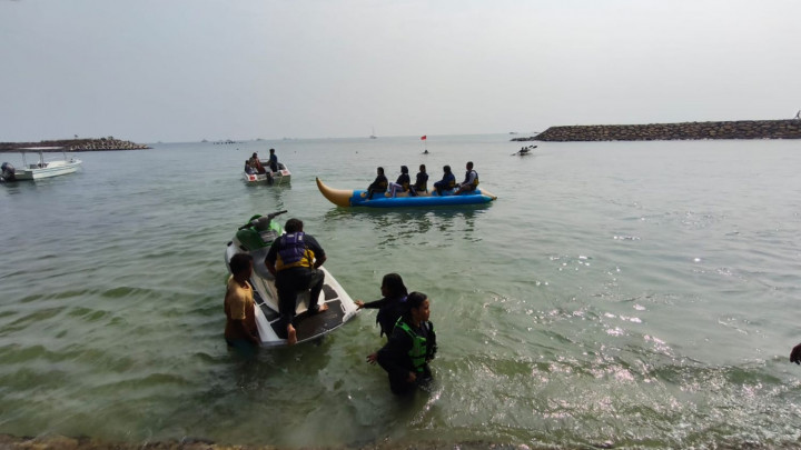 MPLS Unik! Siswa SMA Presiden 2 Tanjung Lesung Main Jetski dan Bakal Jadi Ekstrakurikuler