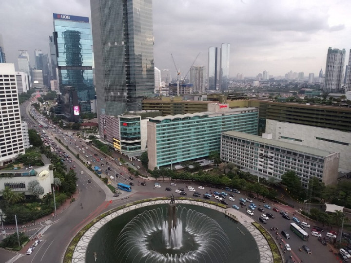 Kualitas Udara Jakarta Masih Tidak Sehat Meski Diguyur Hujan