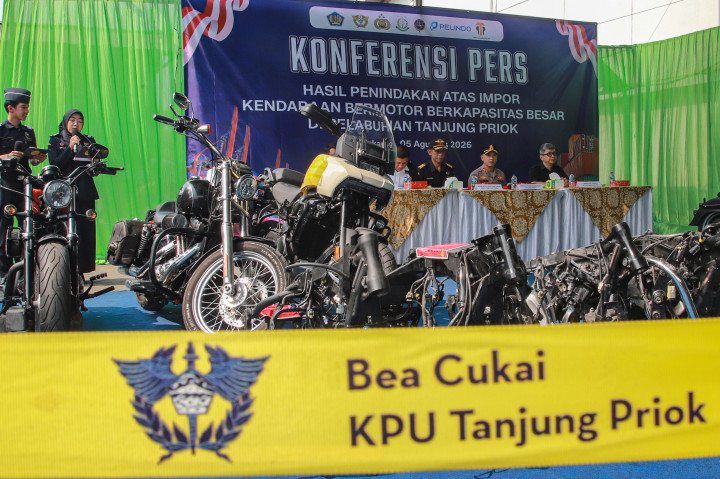 Bea Cukai Tanjung Priok Amankan Moge Hasil Penyelundupan