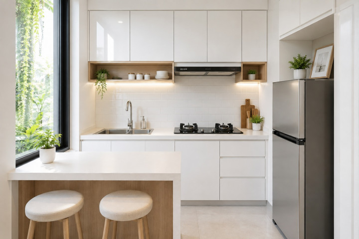 Inspirasi Dapur Kecil agar Tetap Rapi, Nyaman, dan Terlihat Lebih Luas