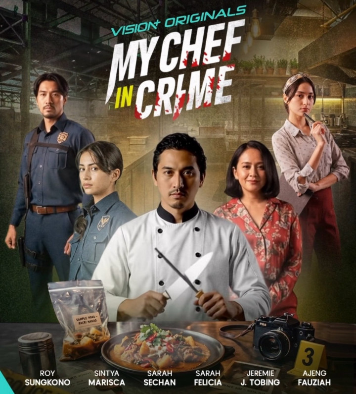 Sintya Marisca Bergaul dengan Polisi demi Serial My Chef in Crime
