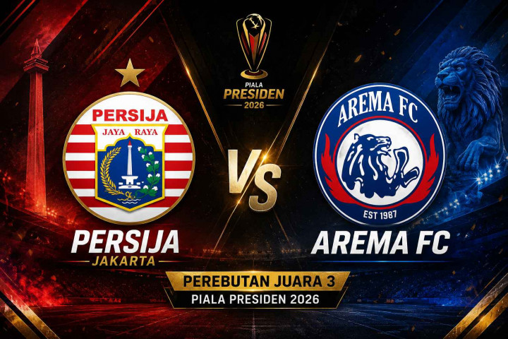 Link Nonton Persija Jakarta vs Arema FC Sore Ini