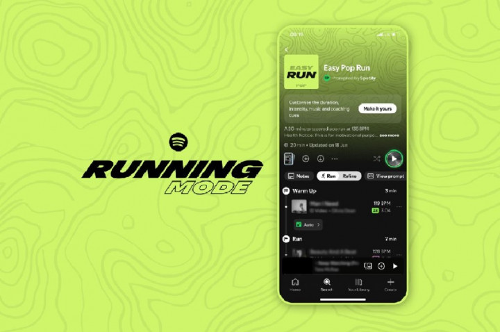 Begini Cara Menggunakan Spotify Running Mode