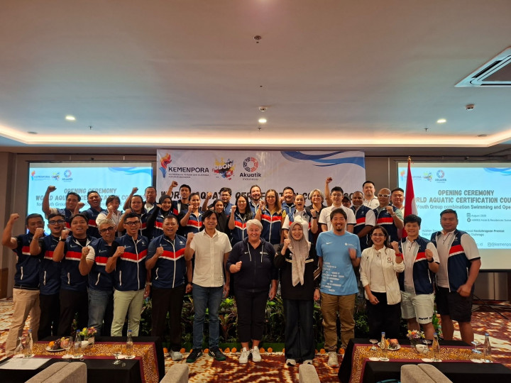 Kemenpora Gandeng World Aquatics Gelar Certification Course 2026