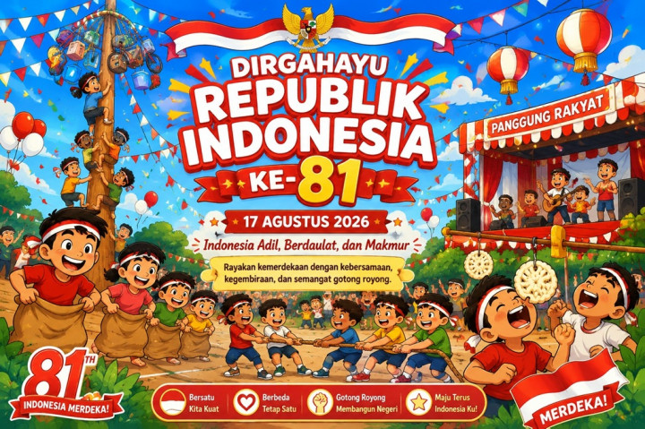 20 Prompt AI untuk Bikin Poster HUT ke-81 RI, Bisa Pakai ChatGPT dan Gemini
