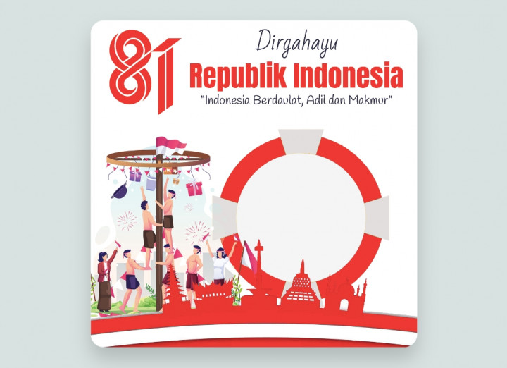 20 Link Twibbon HUT ke-81 RI, Lengkap dengan Cara Pakainya