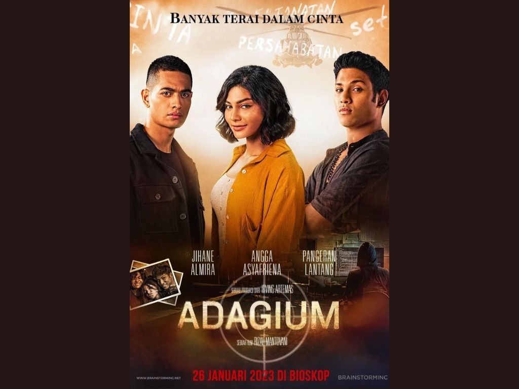 Sinopsis Film Adagium: Persahabatan, Terorisme, dan Cinta Segitiga yang Menegangkan