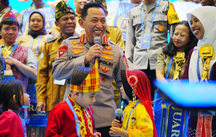 Dari Dongeng hingga Cita-Cita, Kapolri Beri Ruang Anak untuk Berkarya