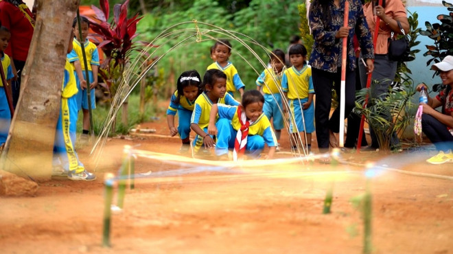 Lomba 17-an anak PAUD. Foto: Paudpedia Kemendikdasmen
