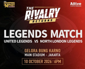 Legenda Manchester vs Unbeaten Team, Rivalitas Kembali Membara