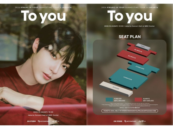 Harga Tiket Fan Meeting Hwang In-youp di Jakarta 2026 dan Benefitnya