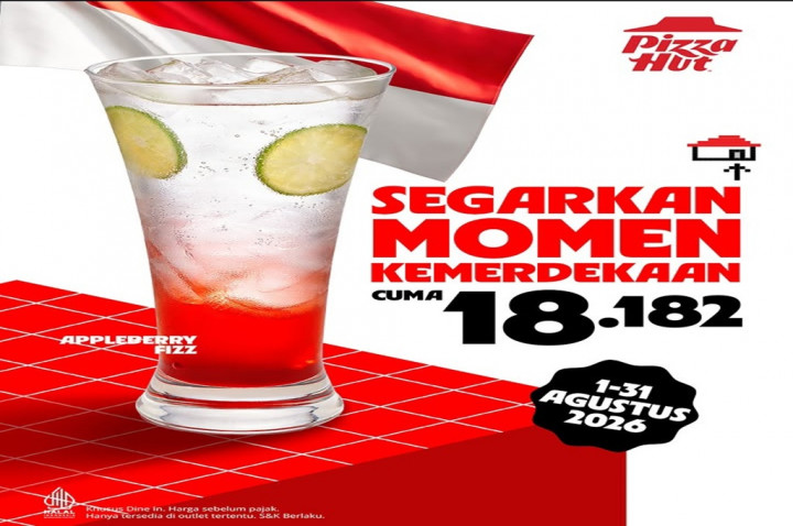 Cuma Rp18 Ribu, Ini Promo Pizza Hut yang Berlaku Sepanjang Agustus 2026