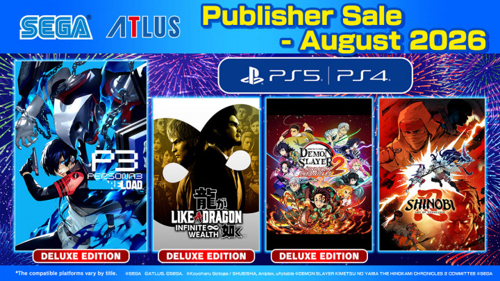 Sega Publisher Sale Agustus 2026 Hadir, Diskon Game hingga 75 Persen