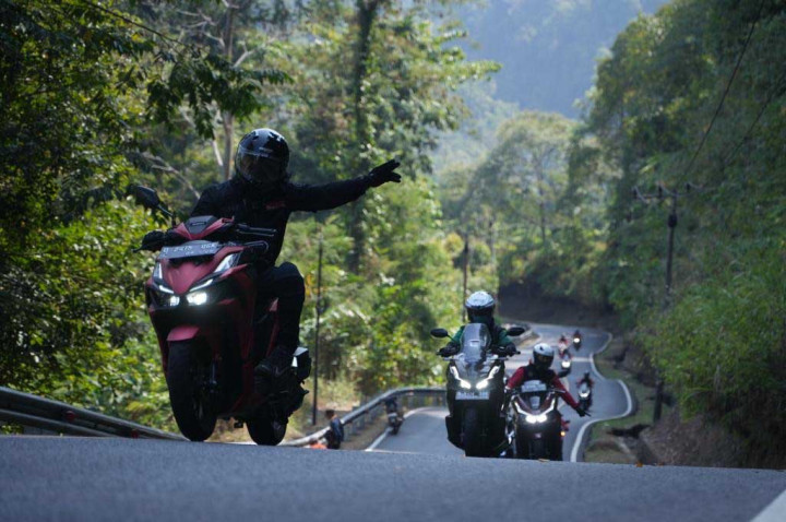 Seseruan 17-an ala Honda Jabar di Honda West Java Heritage Ride
