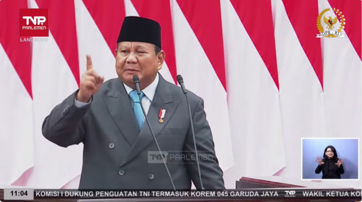 Jam Berapa Prabowo Pidato? Ini Susunan Acara Sidang Tahunan MPR 2026