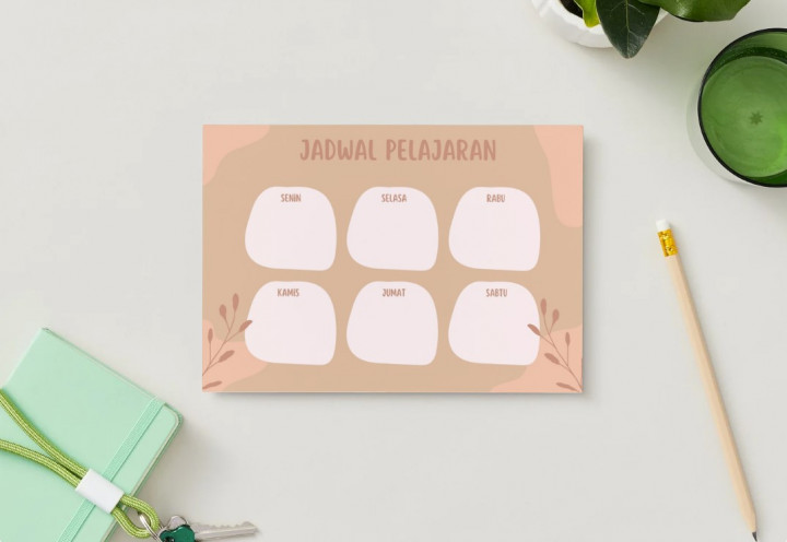 Cara Membuat Jadwal Kuliah Rapi untuk Mahasiswa Baru, Lengkap dengan Link Template Gratis!