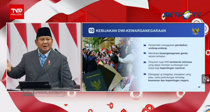 Kabar Baik buat Diaspora! Prabowo Buka Peluang Kewarganegaraan Ganda, Apa Syaratnya?