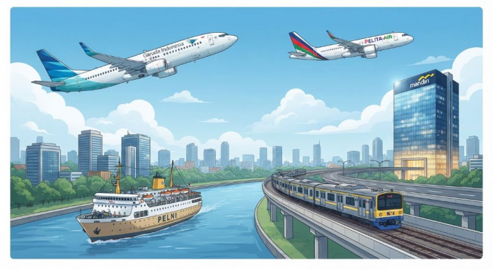 BUMN Tebar Promo HUT ke-81 RI, Tiket Pesawat Diskon hingga 45%, KRL Cuma Rp8