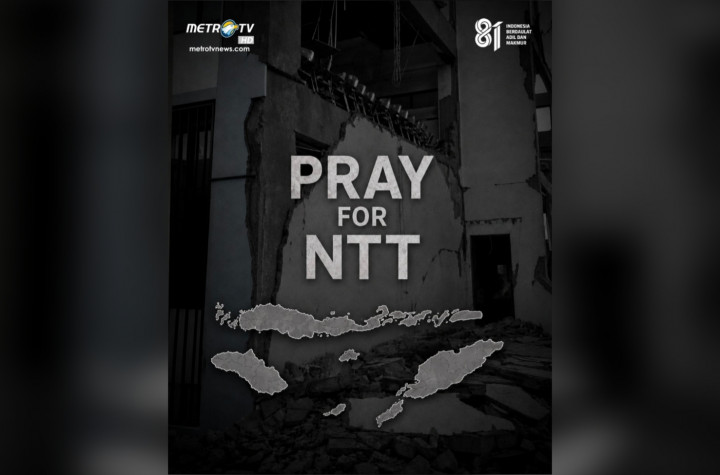 Unggahan Pray for NTT Bergema di Media Sosial Usai Gempa M7,7 Guncang Flores