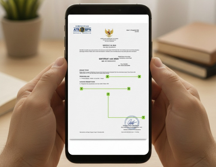 Makin Mudah, Ini Cara Cek Data Sertifikat Tanah Lewat HP