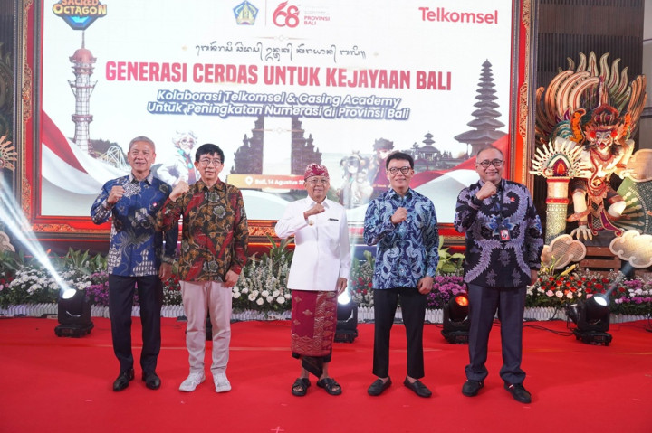 Telkomsel dan Pemprov Bali Dorong AI untuk Bikin Belajar Matematika Lebih Menyenangkan