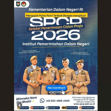 Link SPCP IPDN 2026: Cek Syarat dan Cara Daftarnya di Sini