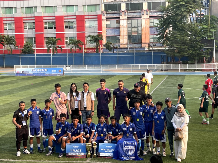 Akademi Persib Juara dan Rebut MVP BRI Youth Champions League 2026