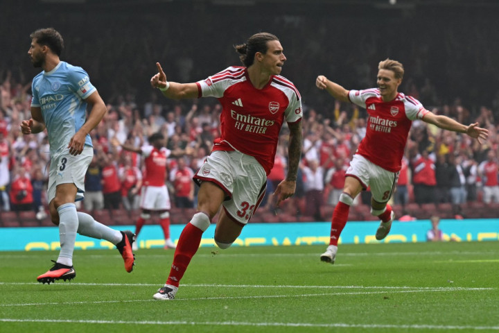 Babak I: Arsenal Unggul 2-0 atas Manchester City