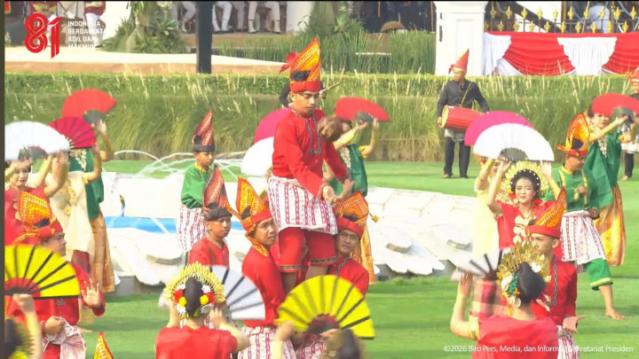 Makna Tari Maeki Ri Mangkasara, Unjuk Pesona Budaya di Istana Merdeka
