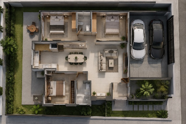 Rumah Minimalis 3 Kamar di Lahan Sempit? Ini 5 Inspirasinya