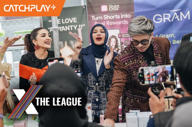Atta Halilintar, Ashanty, dan Aurel Hermansyah mengikuti ajang X THE LEAGUE (Foto: instagram)