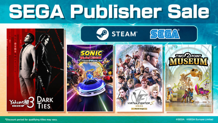 Sega Publisher Sale di Steam, Diskon Game hingga 60 Persen