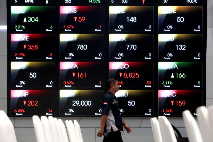 IHSG Hari Ini Dibuka Melemah ke 6.408, Pasar Cermati BI Rate