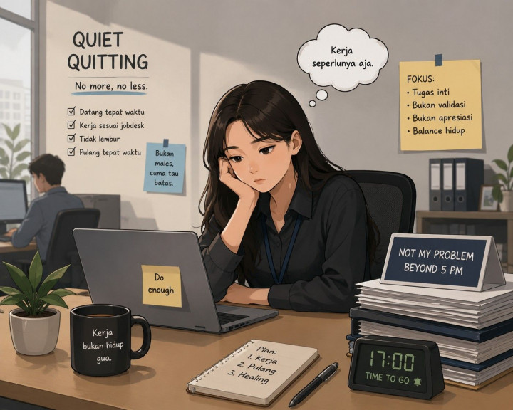 Quiet Quitting Diam-Diam Mengintai Pekerja, Kenali Tanda-Tandanya Sebelum Terlambat