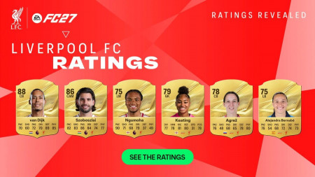 Rating Liverpool di EA Sports FC 27, Fans Mesti Tahu