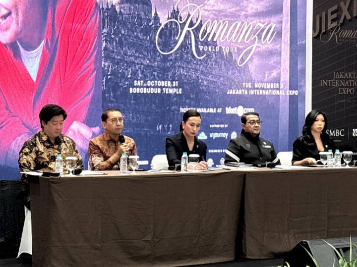 Konser Andrea Bocelli di Indonesia Berpotensi Ciptakan Perputaran Ekonomi Rp792 Miliar