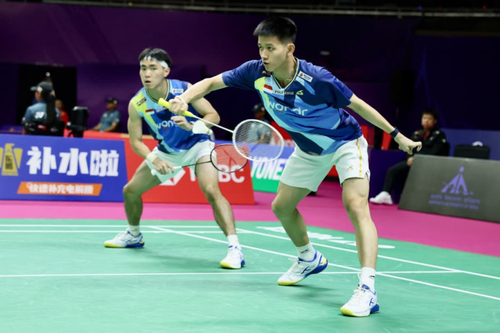 Kejuaraan Dunia BWF 2026: Hilang Fokus, Raymond/Joaquin Angkat Koper