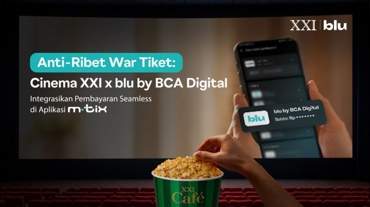 Jumat Hemat Cinema XXI dan blu by BCA Digital, Nonton Dapat Cashback 20 Persen