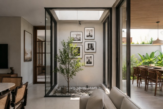5 Inspirasi Void Kecil untuk Rumah agar Terasa Lebih Luas