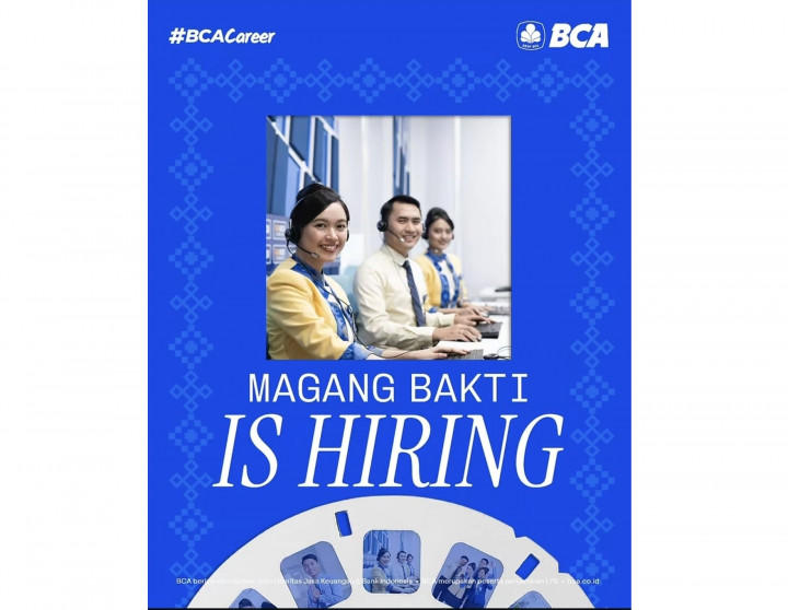Lowongan Kerja Magang Bakti BCA 2026 Dibuka untuk Lulusan SMA/SMK-S1, Cek Syaratnya!
