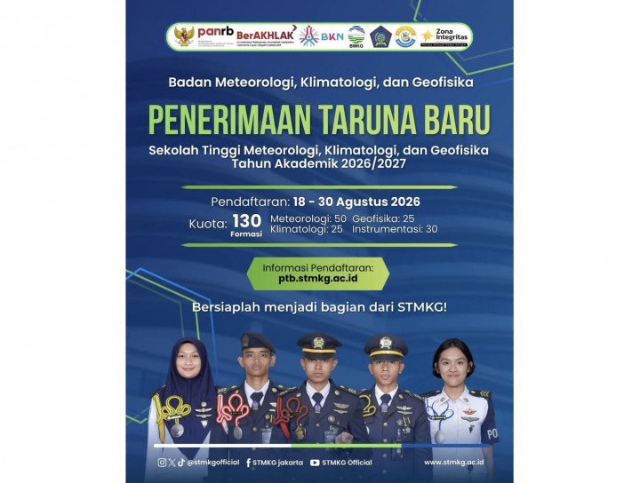 PTB STMKG 2026 Sediakan 130 Kuota, Cek Rincian Formasi 4 Program Studinya