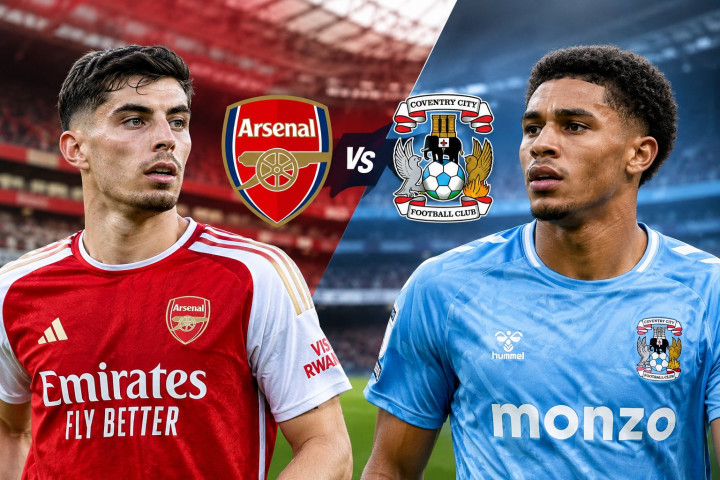 Prediksi Arsenal vs Coventry City: The Gunners Unggul, Tim Tamu Jangan Diremehkan