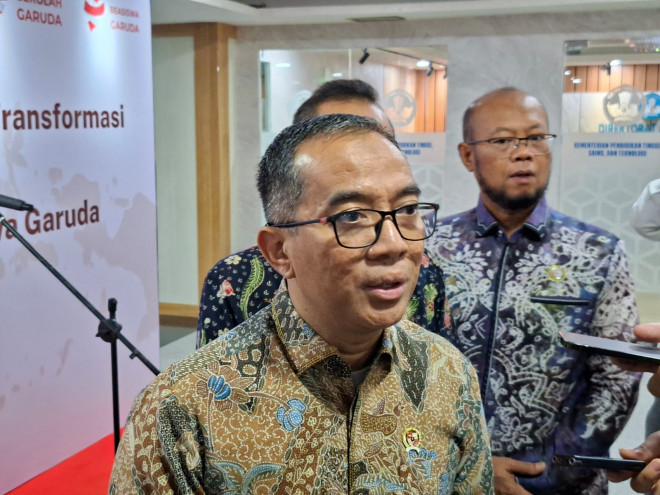 Mendiktisaintek, Brian Yuliarto. Foto: Ilham Pratama/Medcom.id