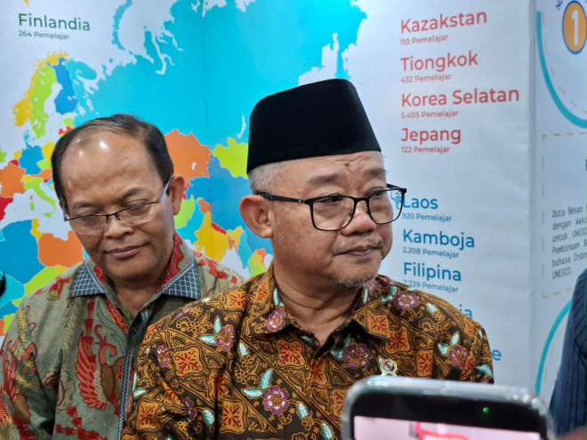 Mendikdasmen Abdul Mu'ti. Foto: Ilham Pratama/Medcom.id