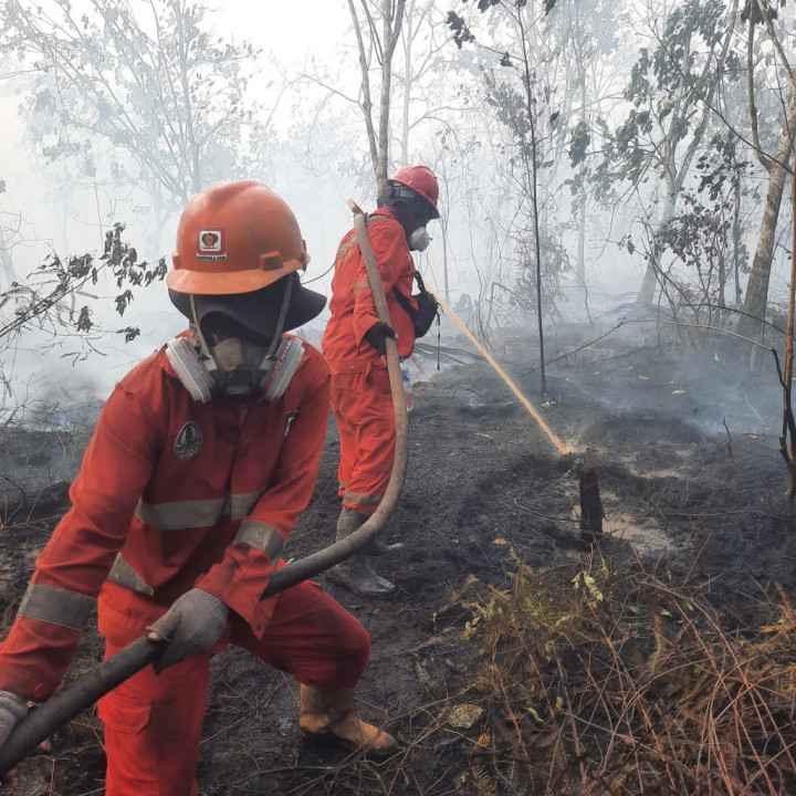 Masih Panas, Pemprov Riau Tingkatkan Level Waspada Karhutla sampai November 2026