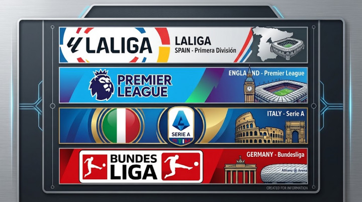 Simak Jadwal Lengkap Pertandingan Liga Top Eropa pada 25-31 Agustus 2026