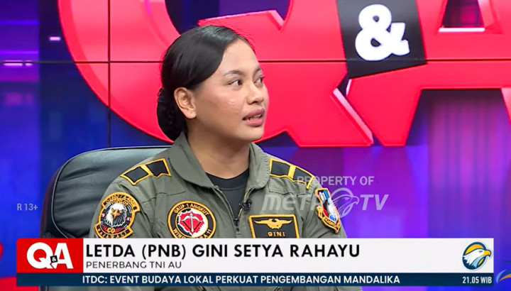 Sempat Mau Jadi Dokter, Gini Setya Malah 'Nyasar' Jadi Pilot Hercules TNI AU
