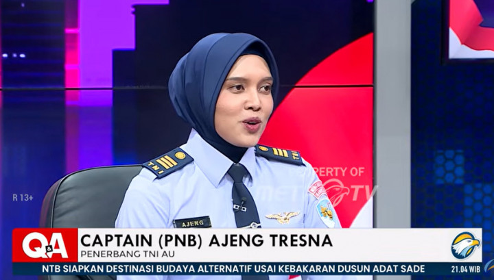 Yuk Kenalan Sama Kapten Ajeng, Pilot yang Sering Antar Dinas Presiden Prabowo