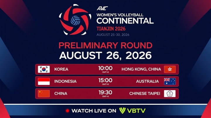 Jadwal Timnas Voli Putri Indonesia vs Australia Hari Ini
